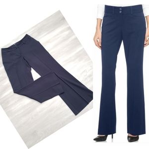 NEW Alfani Bootcut Trouser Navy Pants sz 2P